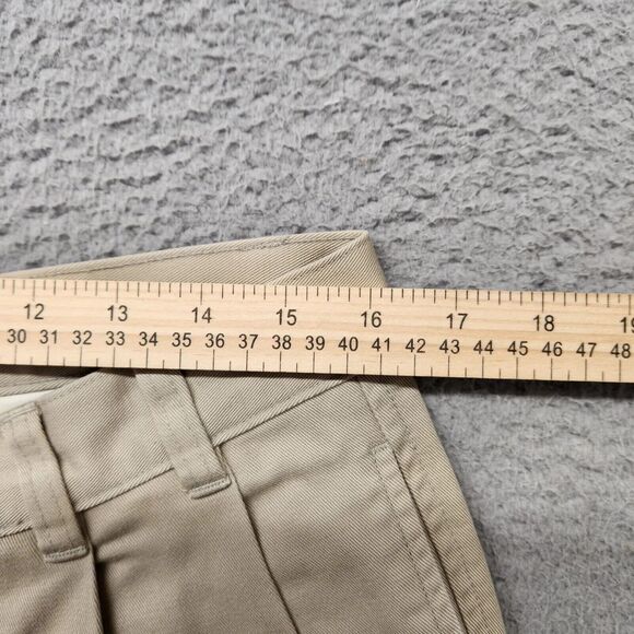 Jos. A. Bank Pants‎ Mens 32x31* Tan Straight Khaki Light Pleated Academia Casual - Picture 6 of 8